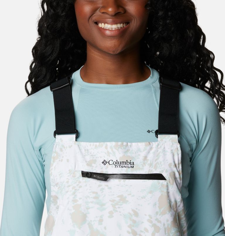 Highland Summit Bib | 100 | XXL, Color: White Flurries Print, Black, image 4