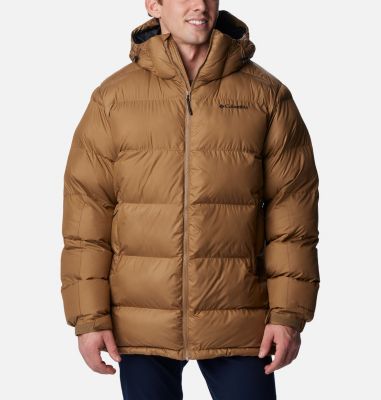  Columbia South Canyon - Parka larga de plumón para hombre,  abeto, talla XL : Ropa, Zapatos y Joyería