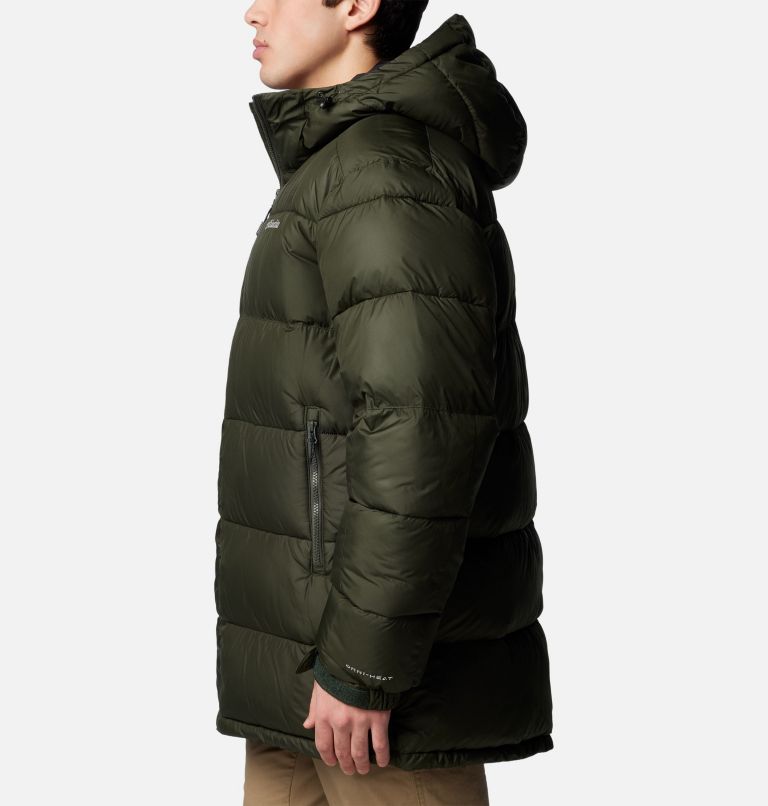 Men's Pike Lake Puffer Parka, Color: Greenscape, image 3