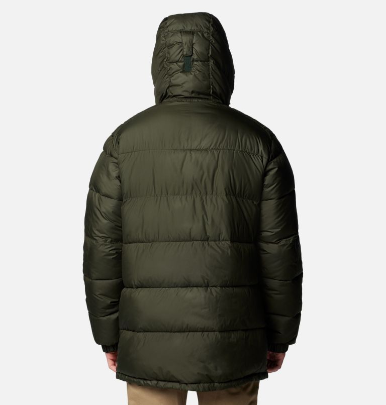 Men's Pike Lake Puffer Parka, Color: Greenscape, image 2