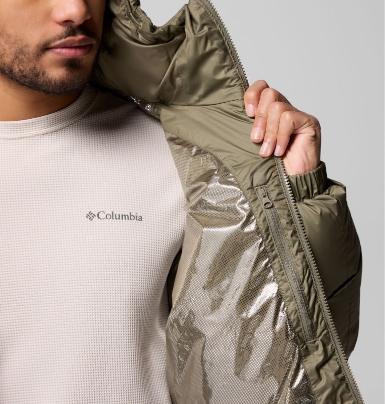 Men's Pike Lake Parka, Color: Stone Green, image 6