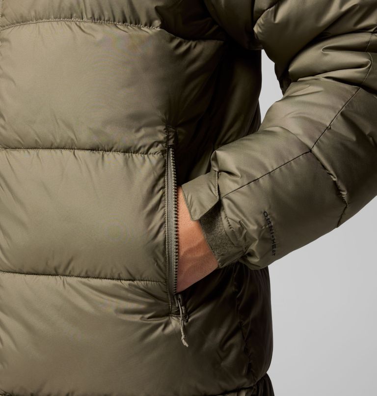 Men's Pike Lake Parka, Color: Stone Green, image 7