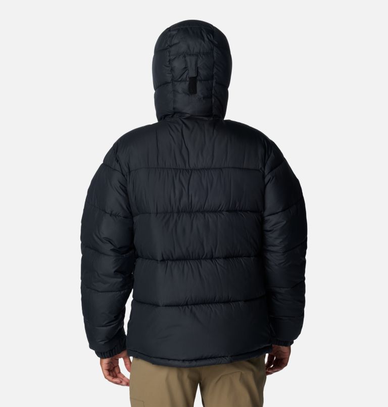 Thumbnail: Men's Pike Lake II Hooded Puffer Jacket, Color: Black, image 2