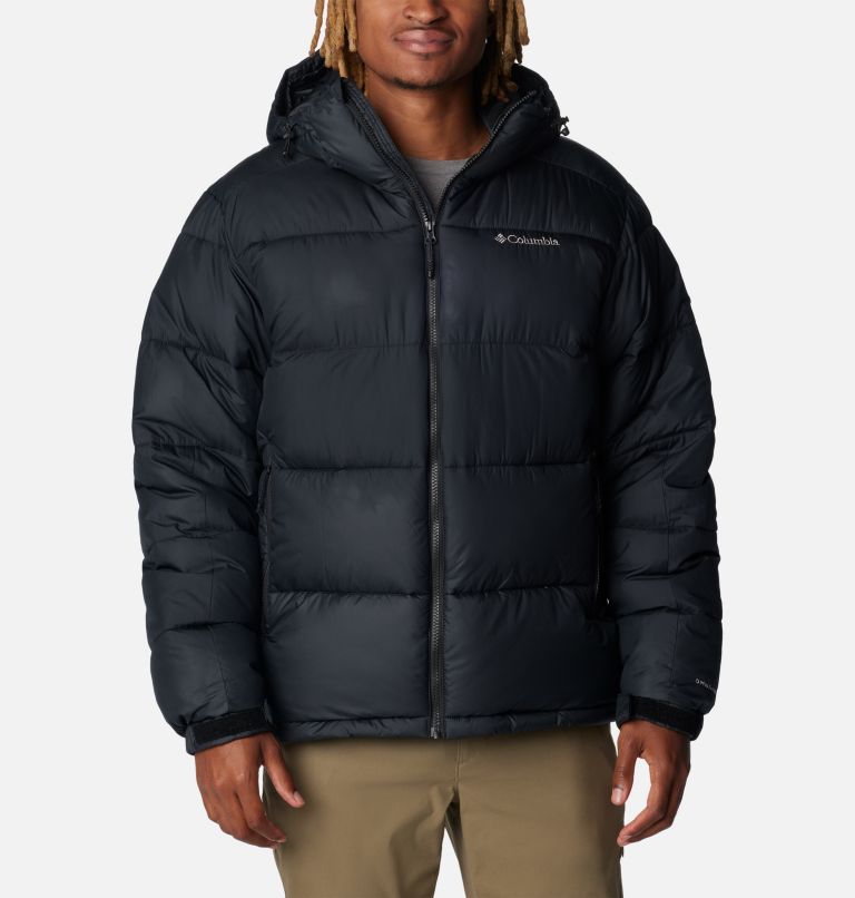 Men's columbia black store puffer jacket