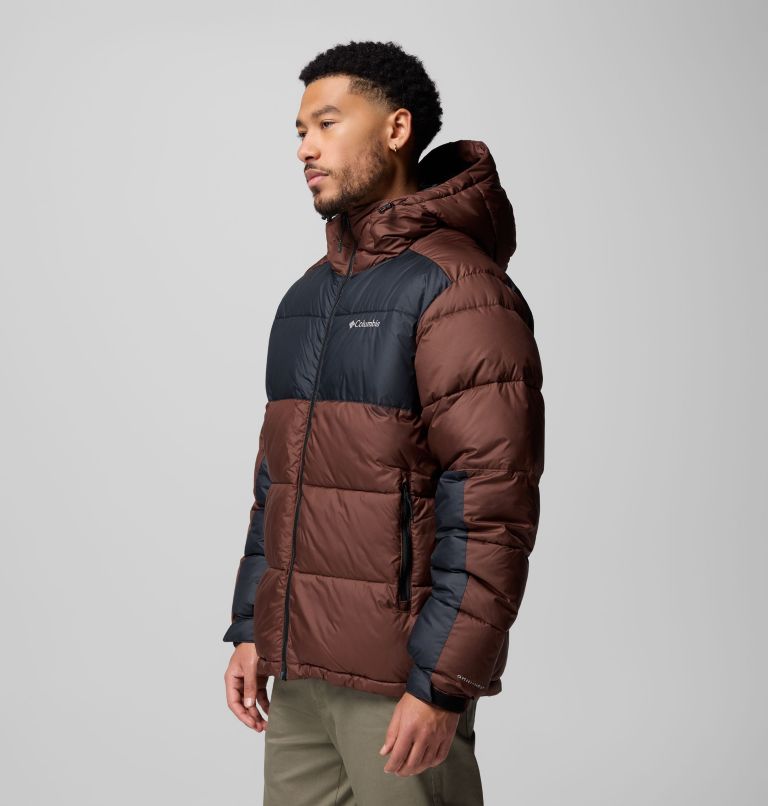 Men's Pike Lake II Hooded Jacket, Color: Tobacco, Black, image 4