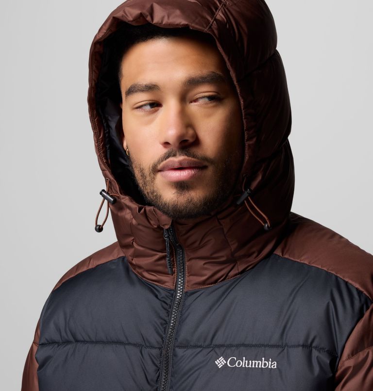 Men's Pike Lake II Hooded Jacket, Color: Tobacco, Black, image 6