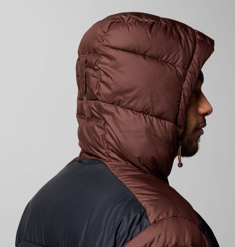 Men's Pike Lake II Hooded Jacket, Color: Tobacco, Black, image 9