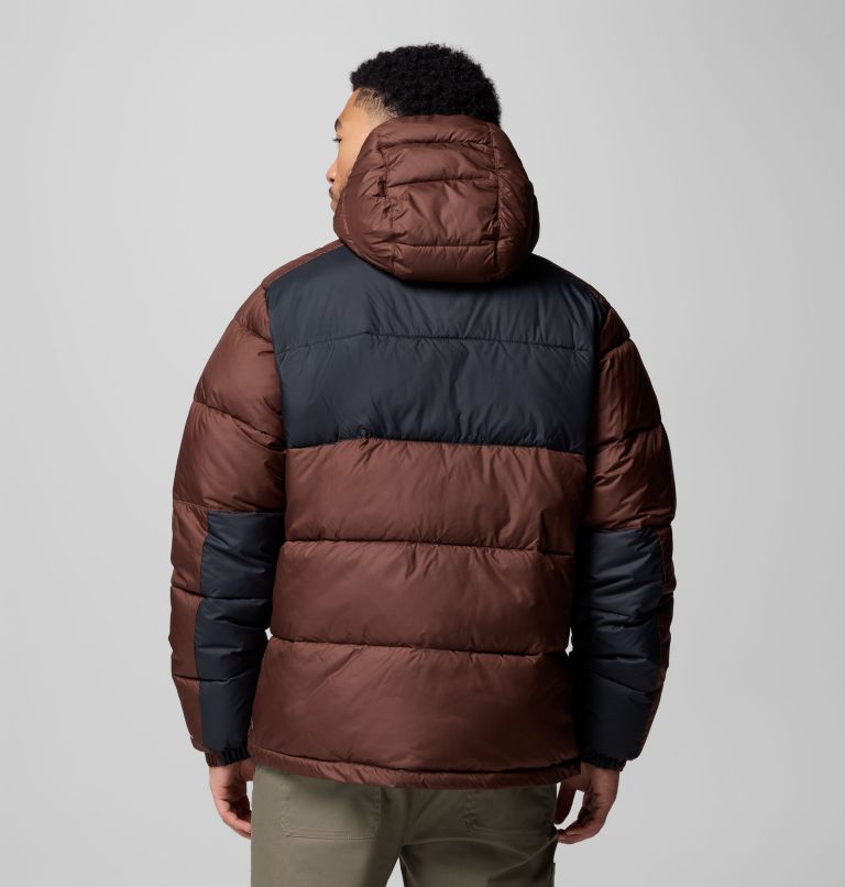 Men's Pike Lake II Hooded Jacket, Color: Tobacco, Black, image 3