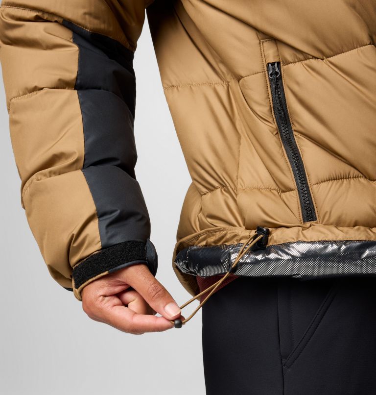 Men's Pike Lake II Hooded Puffer Jacket, Color: Delta, Black, image 7