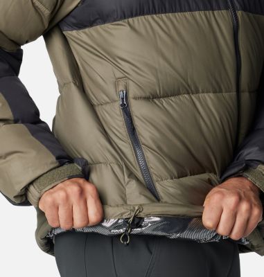 Columbia Pike Lake II Hooded Jacket Black Piumini
