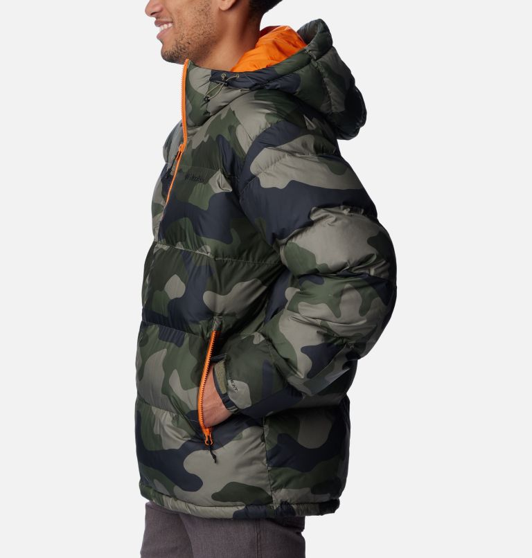 Pike Lake II Hooded Jacket | 398 | M, Color: Stone Green Mod Camo Print, image 3