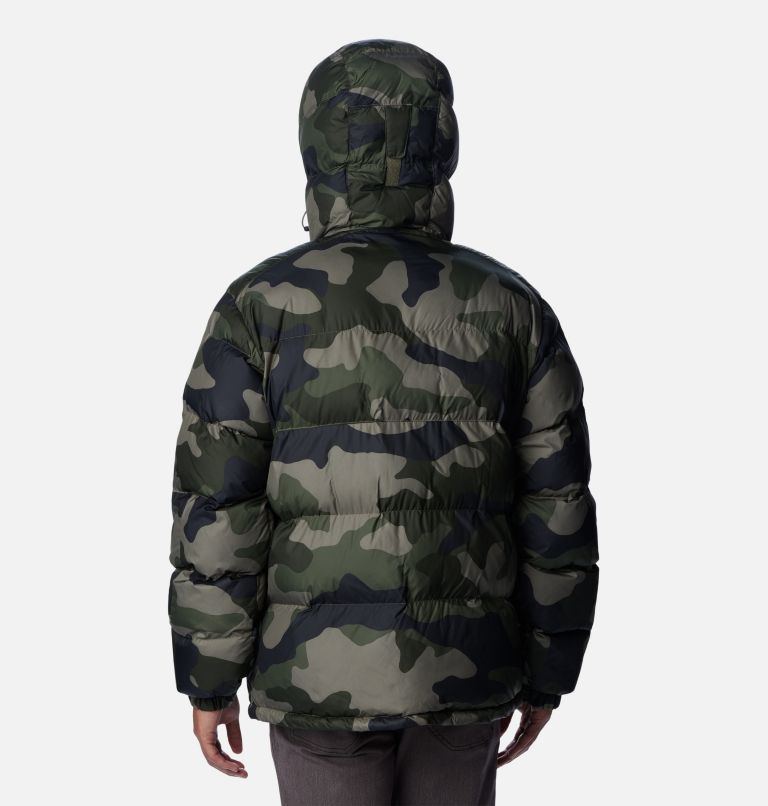 Pike Lake II Hooded Jacket | 398 | M, Color: Stone Green Mod Camo Print, image 2