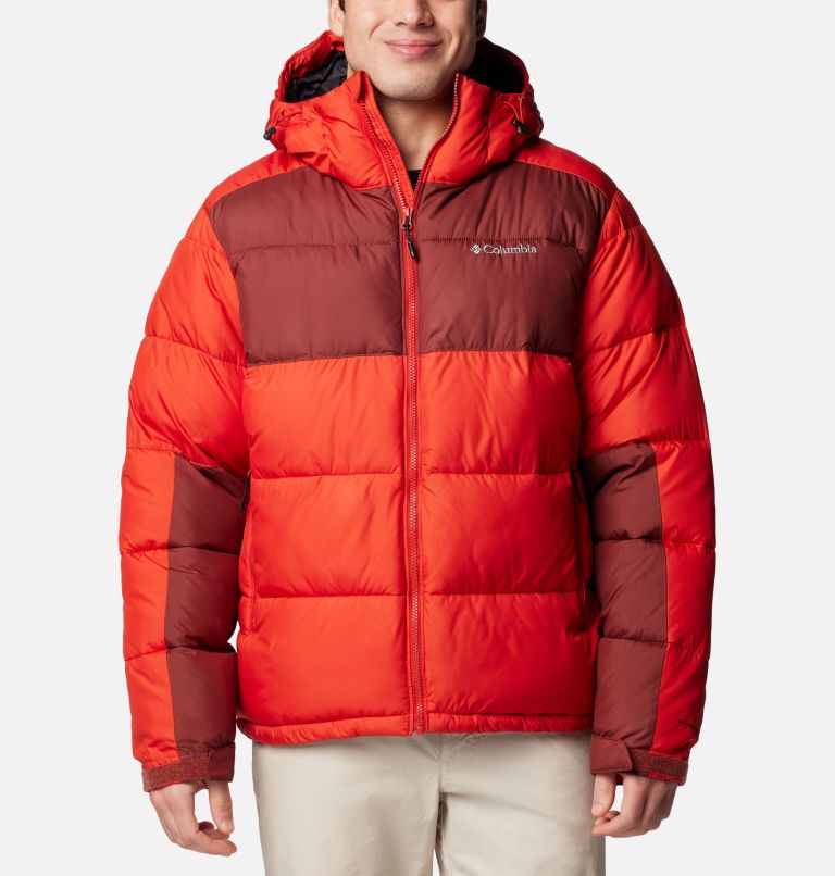 Mens columbia hooded puffer jacket online