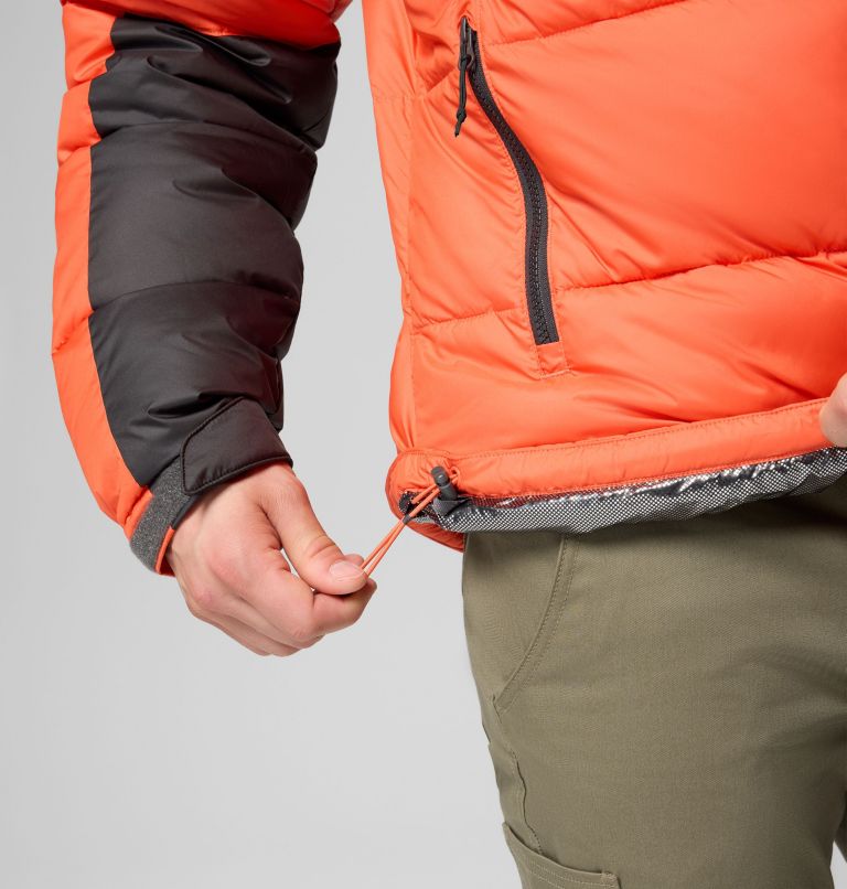 Men's Pike Lake II Hooded Jacket, Color: Zing, Shark, image 9