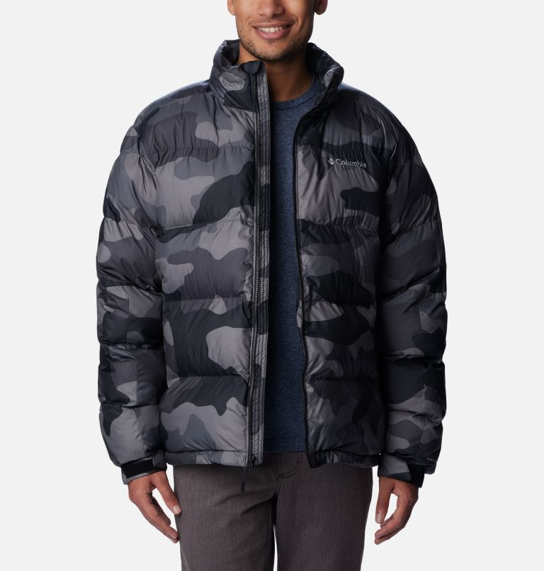 Black camo outlet puffer coat