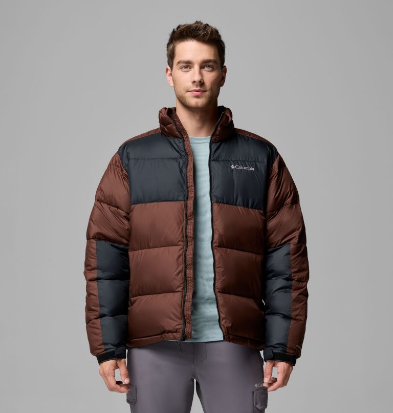 Men's Pike Lake II Puffer Jacket, Color: Tobacco, Black, image 5