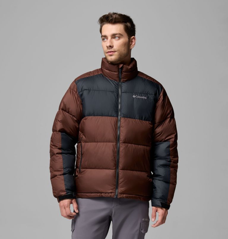 Men's Pike Lake II Puffer Jacket, Color: Tobacco, Black, image 1
