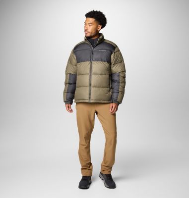 Pike Lake II Puffer Jacke für Männer, Color: Stone Green, Shark, image 11