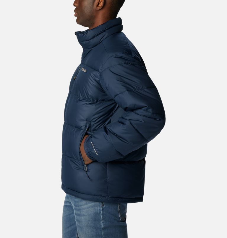 Men's Pike Lake II Puffer Jacket, Color: Collegiate Navy, image 3