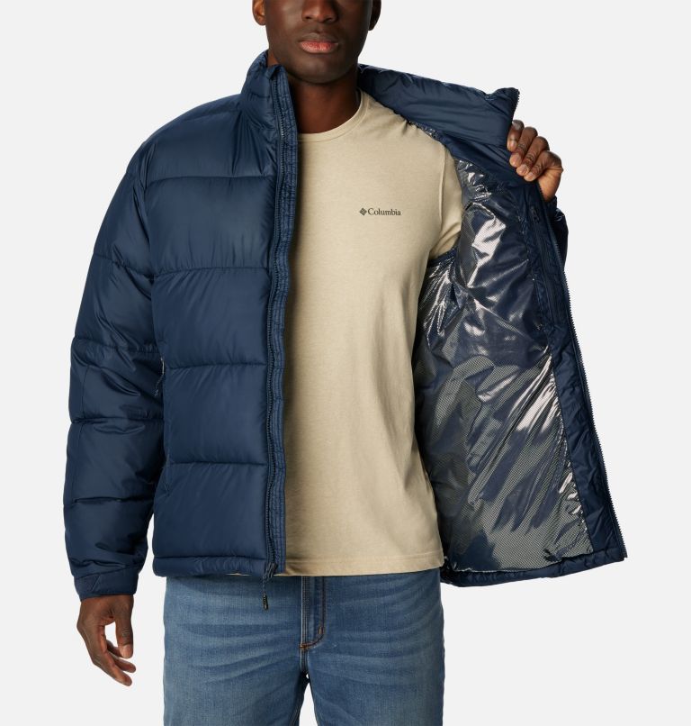 Men's Pike Lake II Puffer Jacket, Color: Collegiate Navy, image 5