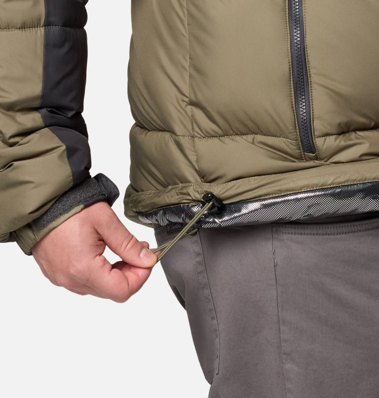 Men's Pike Lake II Puffer Jacket - Extended Size, Color: Stone Green, Shark, image 7