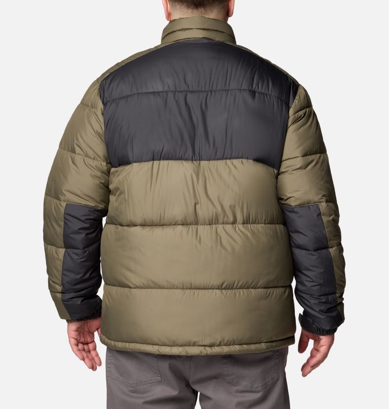 Men's Pike Lake II Puffer Jacket - Extended Size, Color: Stone Green, Shark, image 2