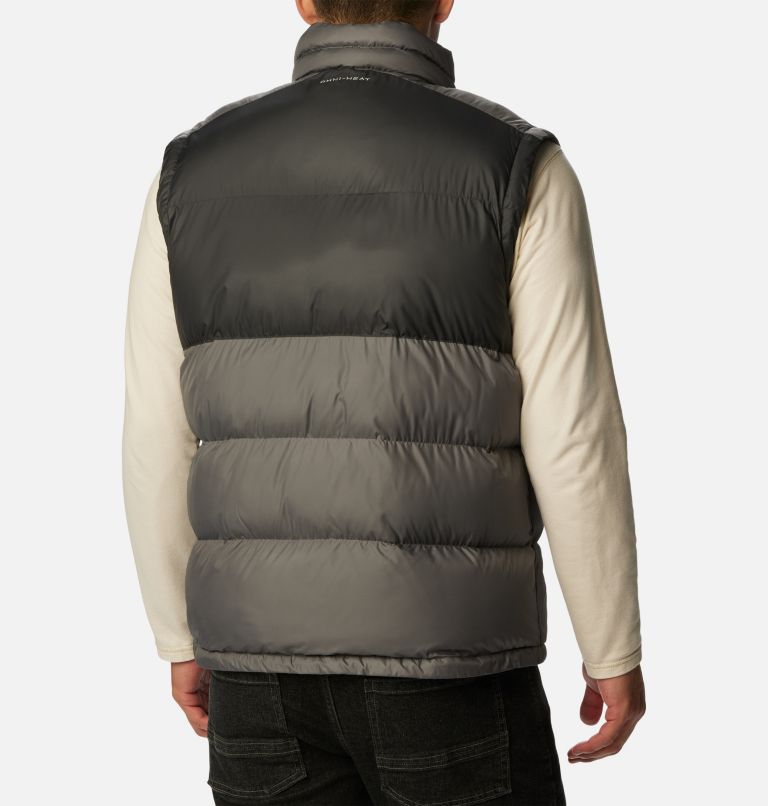 Mens grey puffer outlet vest