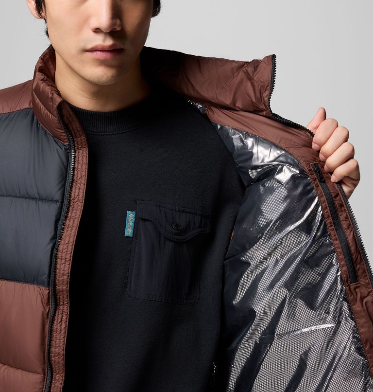 Men's Pike Lake II Vest, Color: Tobacco, Black, image 6
