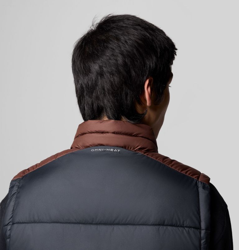 Men's Pike Lake II Vest, Color: Tobacco, Black, image 10