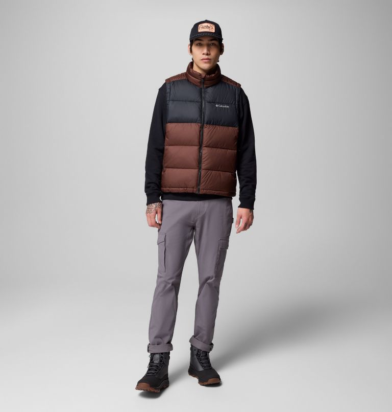 Men's Pike Lake II Vest, Color: Tobacco, Black, image 2