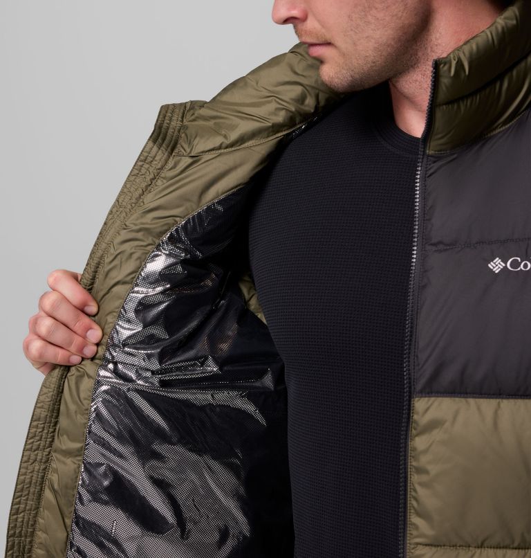 Men's Pike Lake II Vest, Color: Stone Green, Shark, image 6