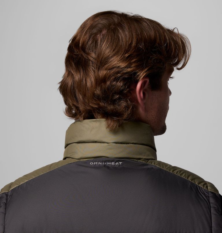 Men's Pike Lake II Vest, Color: Stone Green, Shark, image 9