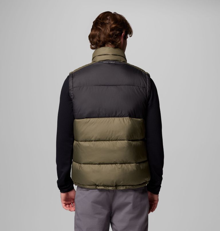 Men's Pike Lake II Vest, Color: Stone Green, Shark, image 3