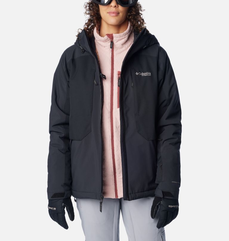 Chaqueta reflectante térmica para mujer Columbia Frosty Heights negra