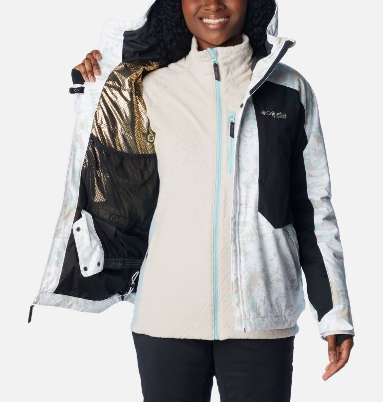 Columbia snow hot sale jacket women