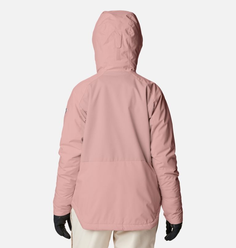 Women's Highland Summit Waterproof Ski Jacket, Color: Dusty Pink, image 2