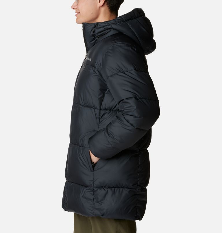 Men's Puffect Puffer Parka, Color: Black, image 3