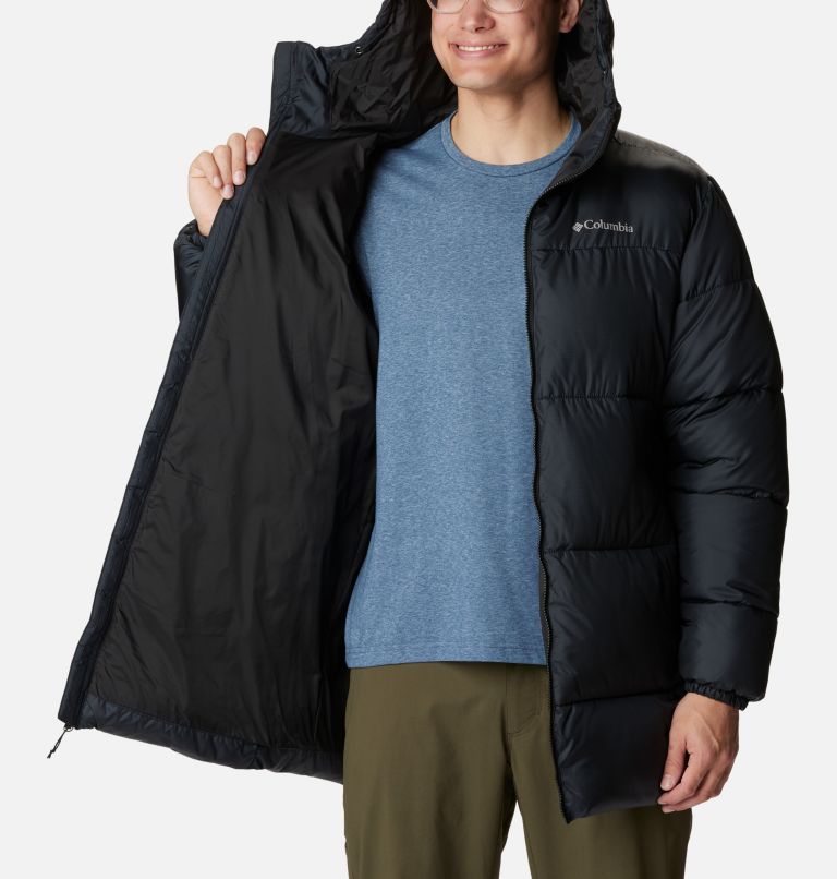 Men's Puffect Puffer Parka, Color: Black, image 5