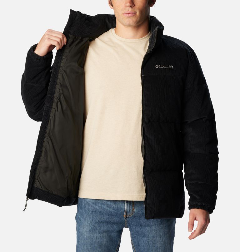 Puffect Corduroy Jacket | 010 | M, Color: Black, image 5