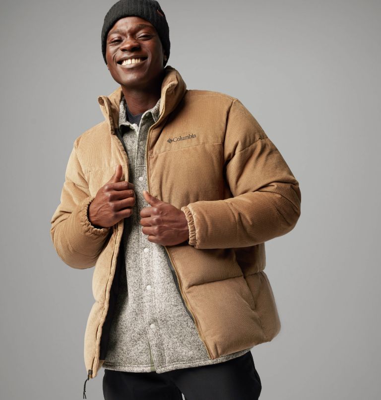 Corduroy jacket clearance man