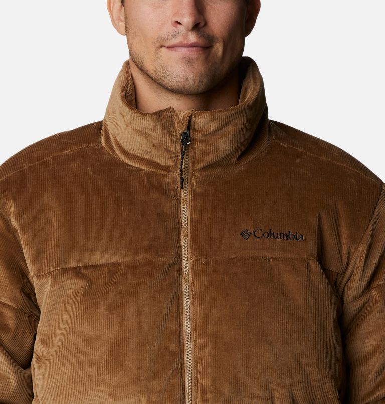 Men's Puffect Corduroy Puffer Jacket, Color: Delta, image 4