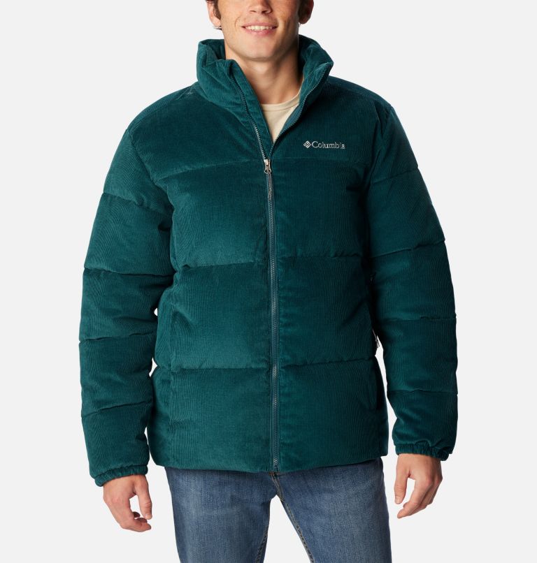 Thumbnail: Men's Puffect Corduroy Puffer Jacket, Color: Night Wave, image 1