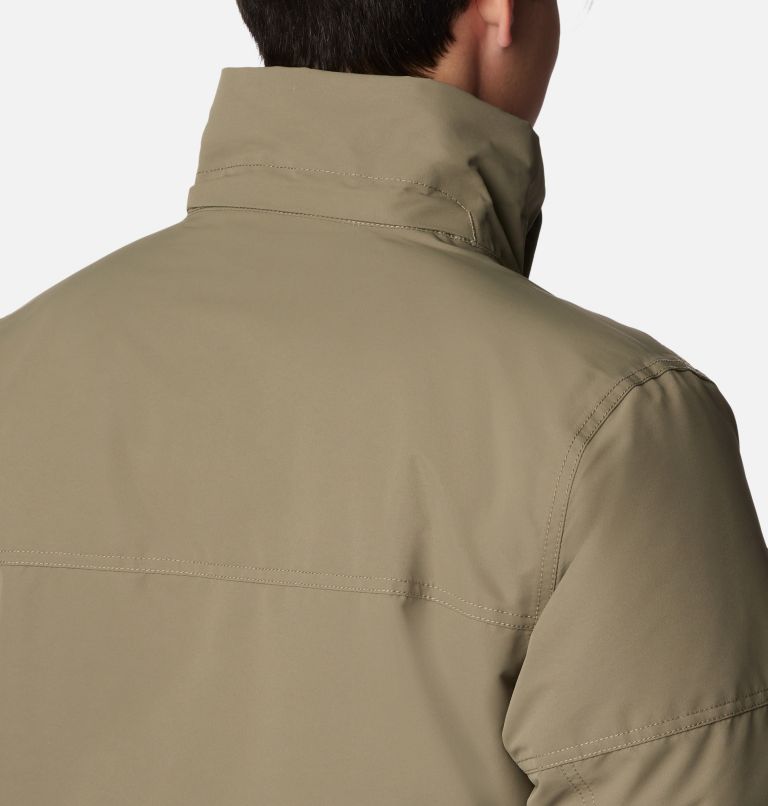 Men's Landroamer Down Parka, Color: Stone Green, image 8