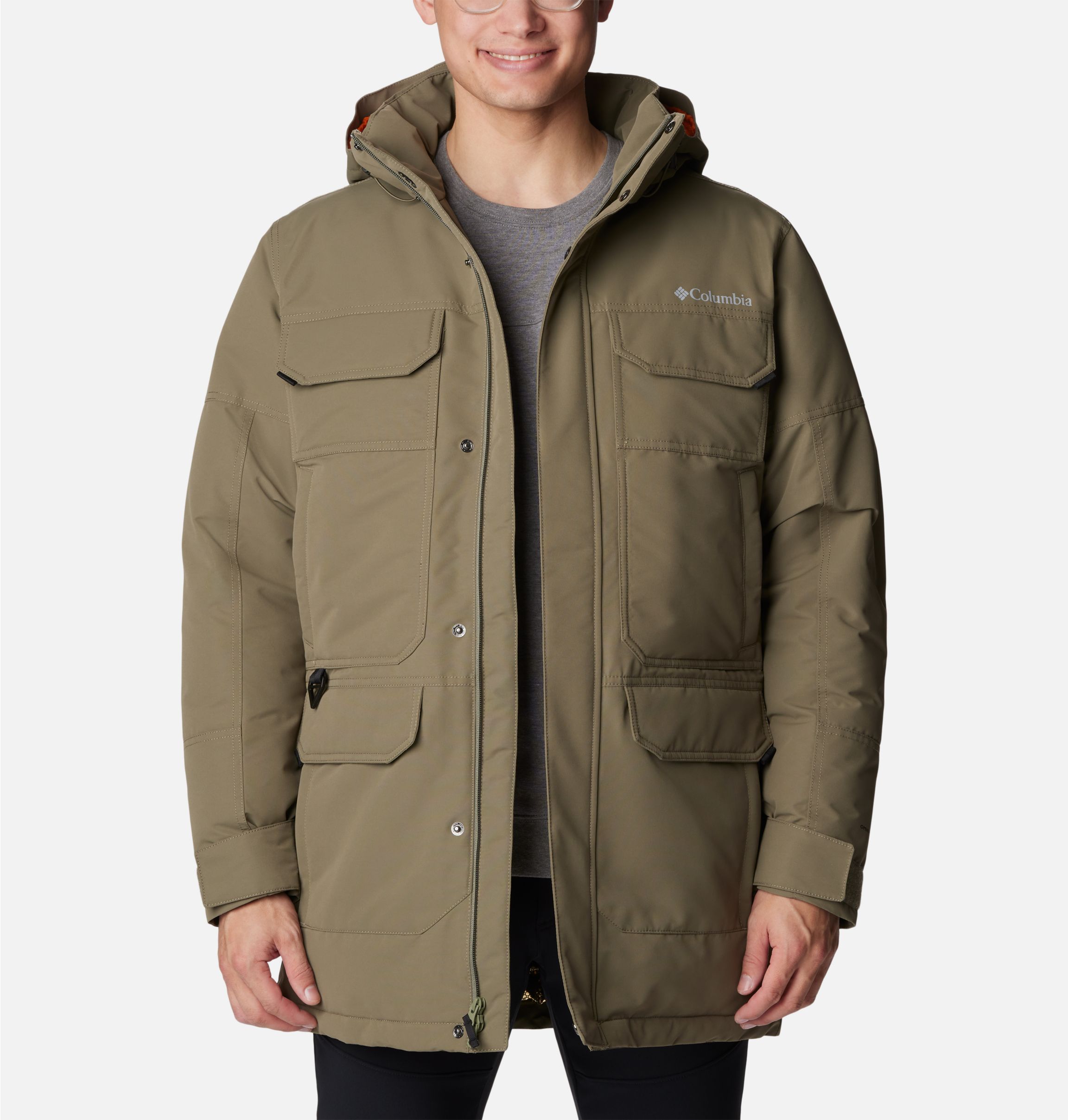 Parka Droite à Capuche Landroamer Black Columbia - Homme