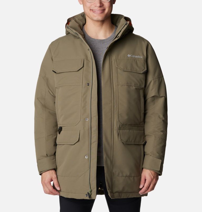 Parka green clearance men