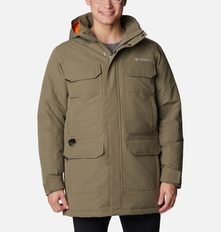 Parka impermeable hombre