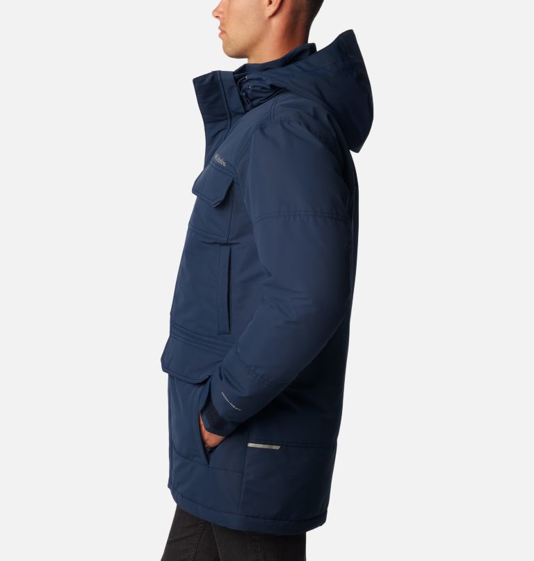 Landroamer Down Parka | 464 | M, Color: Collegiate Navy, image 3