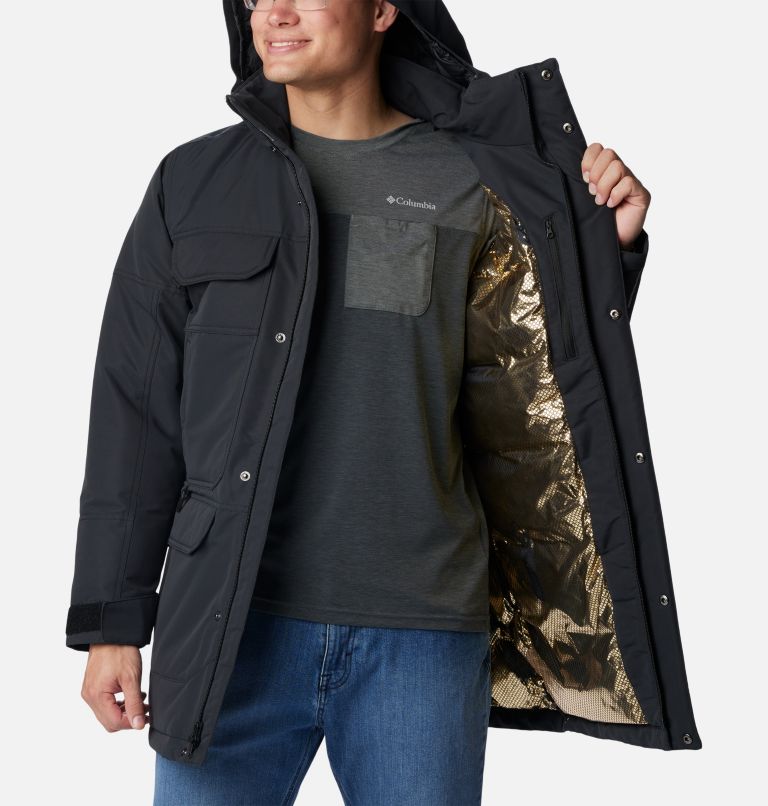 Men's Landroamer Down Parka - Tall, Color: Black, image 5