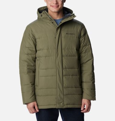 Columbia Landroamer Down Parka - Men's XXL Stone Green