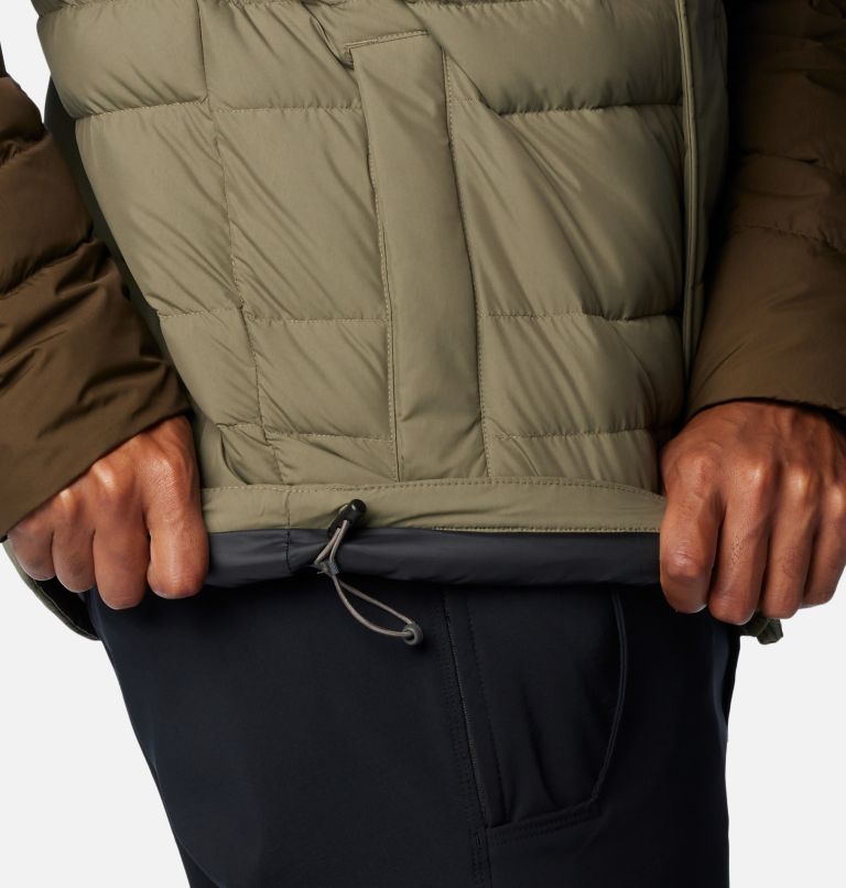 Saltzman Down Hooded Jacket | 397 | L, Color: Stone Green, Olive Green, image 6